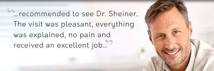 Patient Testimonal for Alan Sheiner